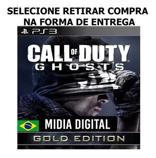 Call Of Duty Cod Ghosts + Dlc Onslaught - Jogos Ps3 Psn