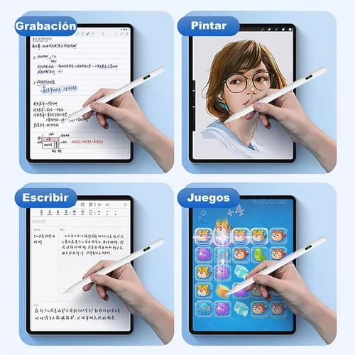 (2023 Modelo Nuevo) Stylus Pen para iPad,Pencil iPad con Visualización  Digital,Apple Pencil con Diseño Magnético,Carga Rápida,Lapiz iPad 9ª para  Apple
