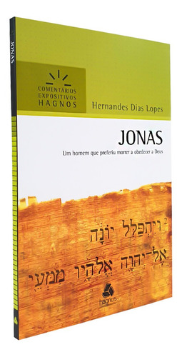 Livro Jonas Comentário Expositivo Hernandes Dias Lopes