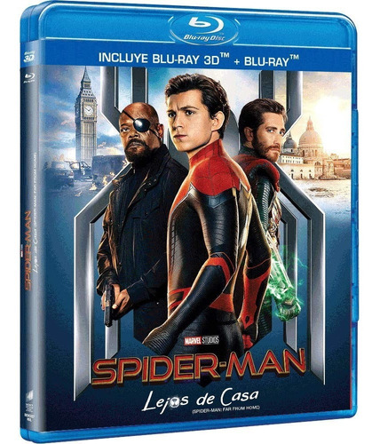 Spider-man Lejos De Casa Pelicula Marvel Universe Blu-ray 3d