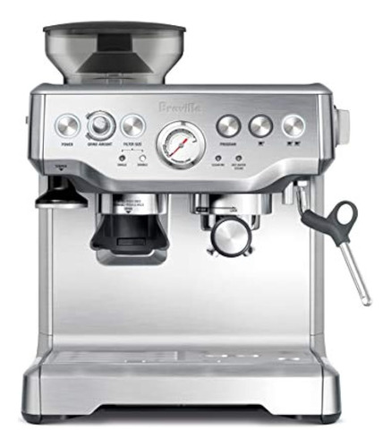 Breville Bes870xl Barista Express Máquina De Espresso, Acero