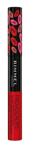 Labial Rimmel London Provocalips color fire cracker