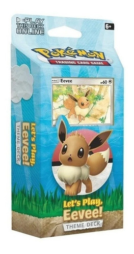 Pokemon Mazo De Cartas Eevee Español Original