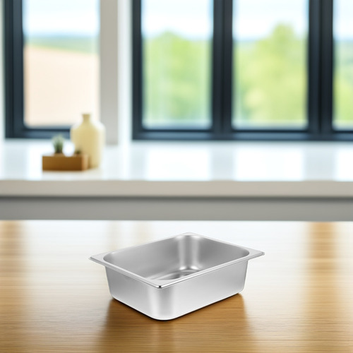 Contenedor De Comida De Gran Capacidad Para Buffet De Acero