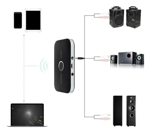 Transceptor Bluetooth B6 Transmisor De Audio Inalámbrico 2 E