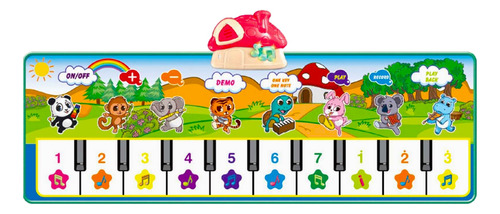 Piano Tapete Musical Juguetes Niños Juguetería Didáctica