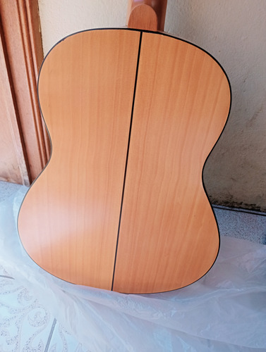 Guitarra Acústica De Ciprés Miel Diestro Caoba