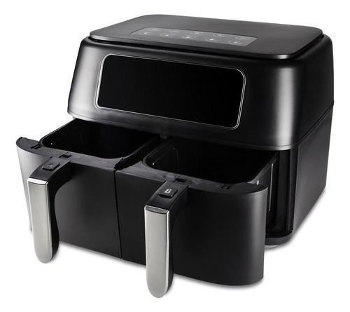 Fritadeira Dual Air Fryer Duplo Cesto 8l Hamilton Beach Cor Preto 220V