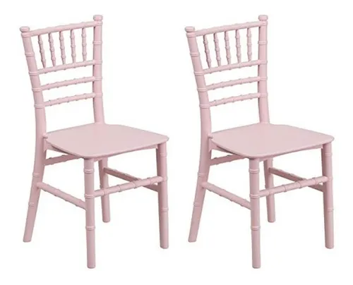 Set X 2 Sillas Tiffany Kids Niños Pequeñas Primera Calidad