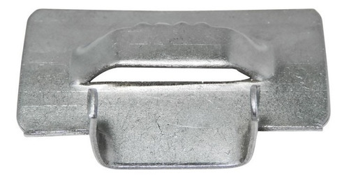 Imagem 3 de 4 de Fecho Fusimec Poste Fita De Aço 3/4 Pcte C/ 50 Peças