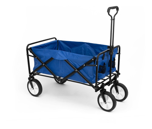 Carrito Vagón Plegable Azul