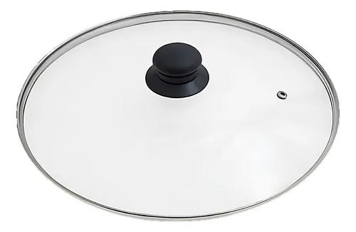 Tapa De Vidrio Templado 30 Cm Para Sartén Olla Wok