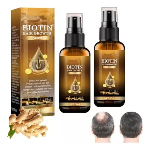 Yan Soro De Crescimento Capilar Premium De Biotina, Biotina