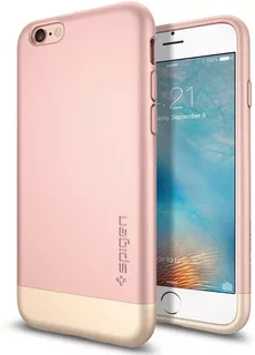 Nueva Carcasa Original Spigen iPhone 6 6s Rosado Sgp11724