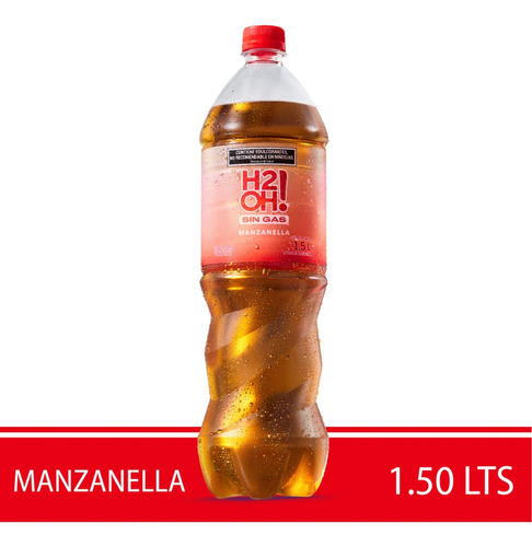 H2oh! Manzana Sin Gas X 1,5l