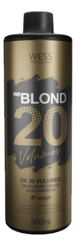  Wess Ox Emulsão Reveladora 20 Vol. We.blond 900ml