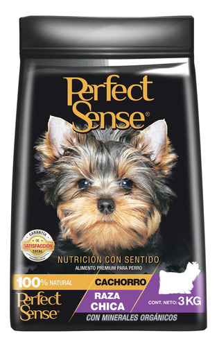 Perfect Sense Para Perro Cachorro Raza Pequeña Y Mini 3 Kg