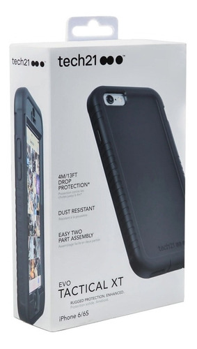 Case Protector Tech21 Evo Tactical Para iPhone 6 6s Normal