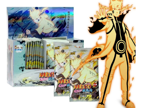 Display 20 Sobres Naruto Shippuden V3 Cartas Deluxe