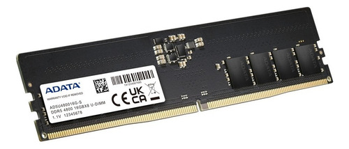 Memoria Ram Pc Adata Premier Ddr5 16gb 4800 Mhz U-dimm