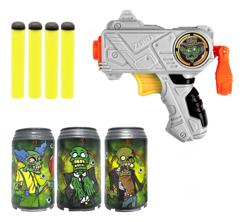 Pistola De Dardos Para Niños Con Temática De Zombie Dardos