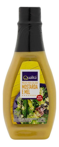 Molho Para Salada Mostarda E Mel Qualitá Frasco 240ml