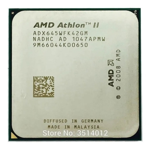 Processador Amd Athlon Ii X4 645 Am3 Quad E 3.1ghz Ht 4.0ghz