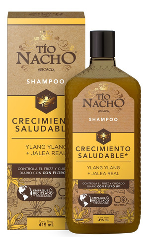 Tio Nacho Shampoo Crecimiento Saludable 415ml