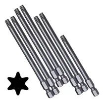 Comprar Jogo De Bits Torx Longos T10 T15 T20 T25 T27 T30 T40 X 100mm