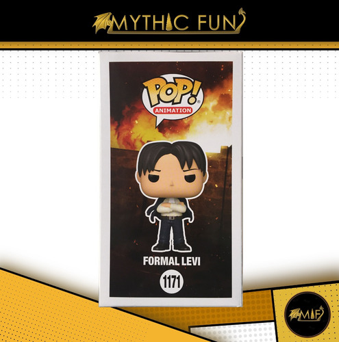 Funko Pop Attack On Titan - Formal Levi 1171 Special Edition (Usado)