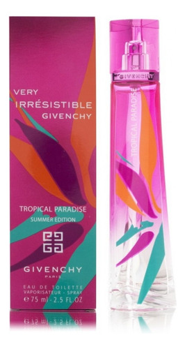 Perfume Very Irresistible Tropical Paradise De Givenchy 75ml