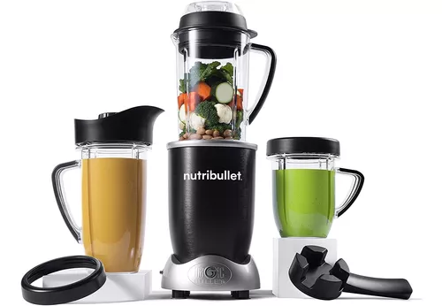 Magic Bullet Licuadora personal, juego de 3 piezas, negro