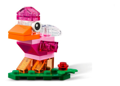 Imagen 8 de 8 de Set de construcción Lego Classic Creative transparent bricks 11013 500 piezas en caja