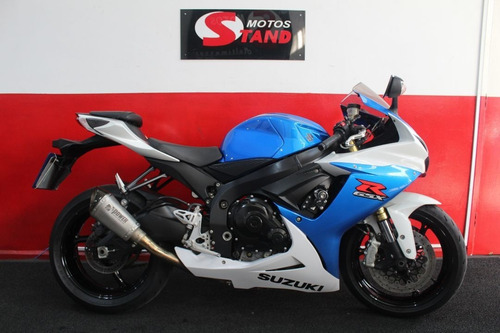 Suzuki Gsx-r Gsxr Gsx R 750 Srad 750 2015 Azul