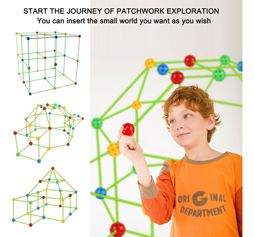Vv Kit De Construcción De Carpas For Niños De Bricolaje