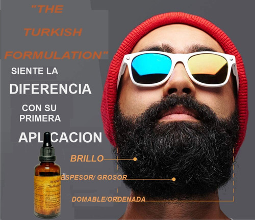 Pack Aceites Para Barba, Estimula Poblacion, Nutre Y Fortale