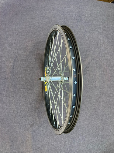 Ruedas Bicicleta R20 Tráiler/carrito Reforzadas Negro