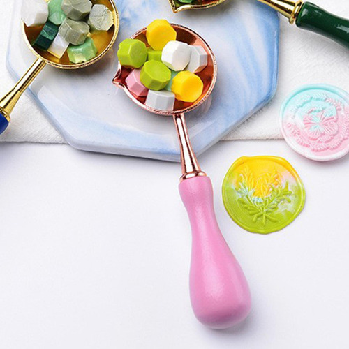 - Cuchara De Sellado De Cera Para Regalo, 2 Uds., Fabricante