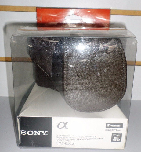 Imagen 2 de 7 de Estuche Camara Profesional Sony Alfa Lcs-ejc3 (sin Correa)