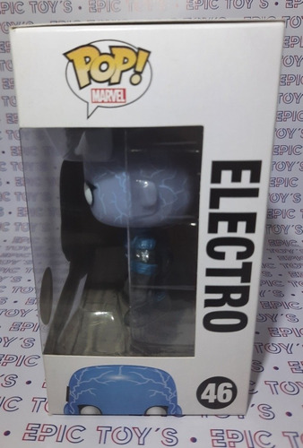 Funko Pop Amazing Spiderman Electro Glow Gitd (Usado)