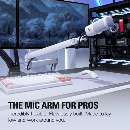 Elgato Wave Mic Arm Pro White - 360° Rotatable Low | Parcelamento