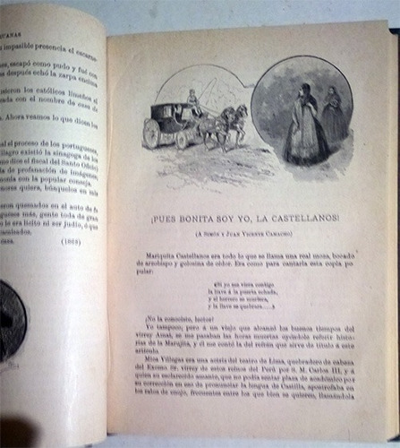 Ricardo Palma: Tradiciones Peruanas, Tomo I - Libro Año 1893 (Usado)