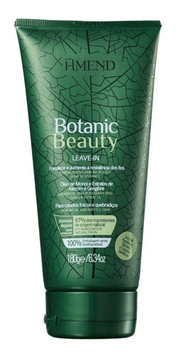 Leave-in Amend Botanic Beauty Óleo De Monói 180g