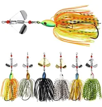 Comprar Señuelos Pesca Cebos Agua Dulce O Salada Pack X6 Spinnerbait