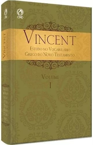 Vincent Estudo No Vocabulário Grego Do Testamento Vol.1