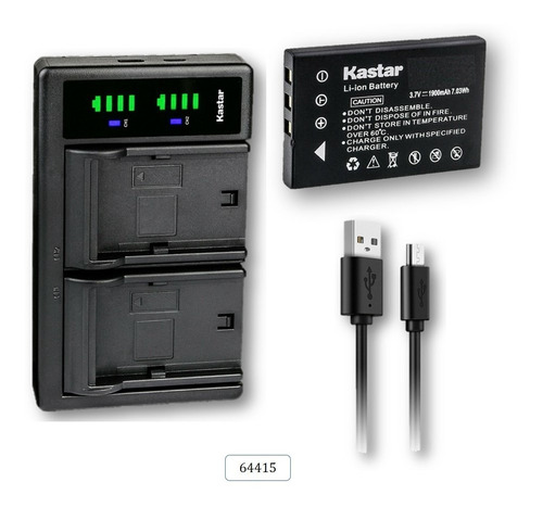 Cargador + Bateria Mod. 64415 Para Samsung Slb-1137