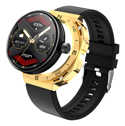 Relogio Intelingente Smartwatch S7 49mm Android Ou Ios Smart Cor da caixa Black