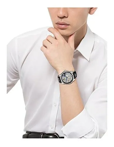 Reloj Tissot Hombre Esqueleto Acero Inoxidable Mano Viento S