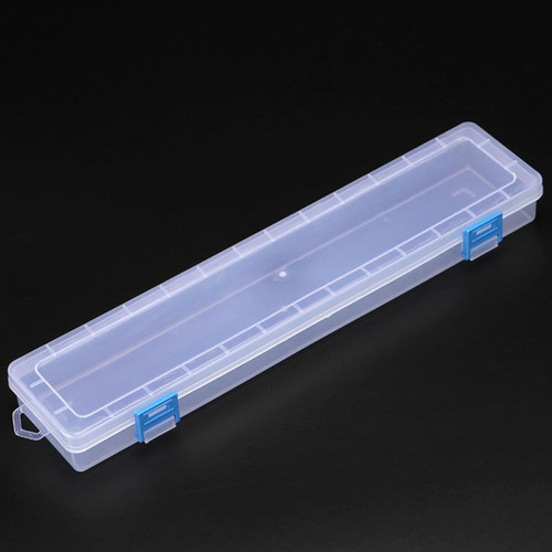 Caja De Almacenamiento De Lápices Transparente, 1 Unidad