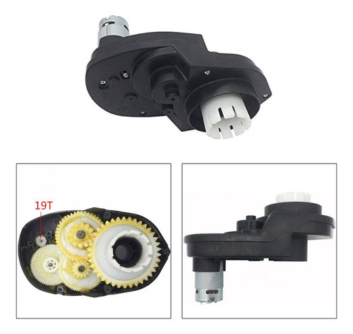 // Motor Eléctrico Con Caja De Cambios 12 V 12 V 35000 Rpm